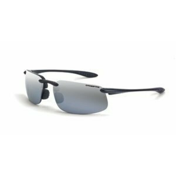 Crossfire Eyewear Silv.Mir/Shiny Blk Safety Glasseses4-Crossfire 2123